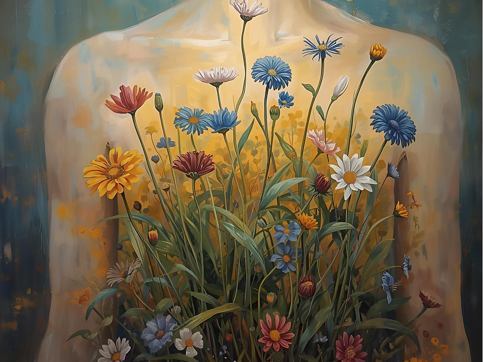 Yoga therapy helped me plant a garden of peace and freedom from fear and suffering.