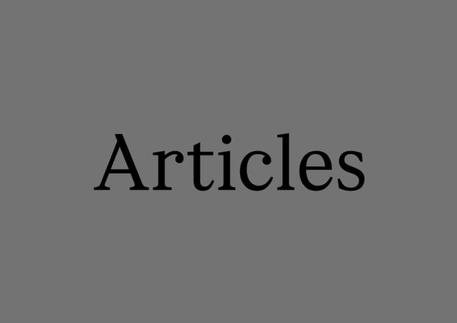 Articles