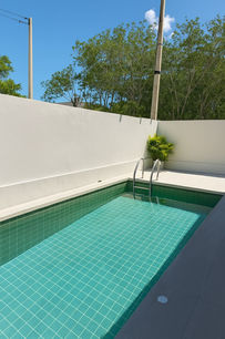 Blue Horizon Villa’s private pool – ideal for families and couples