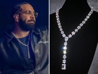 DRAKE NECKLACE WITH 42 ENGAGEMENT RING DIAMONDS 