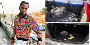 Speed Darlington arrested for having a crusher in his car while on his wayto the airport.The sin