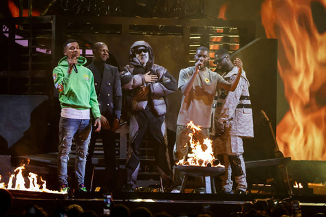 WATCH DAVE, FREDO, MEEKZ, GHETTS & GIGGS CLOSE THE BRITS WITH SENSATIONAL “IN THE FIRE” PERFORMANCE