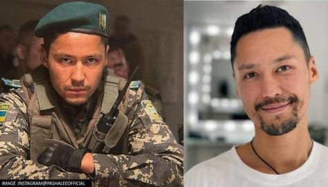 Ukrainian actor, Pasha Lee ‘gave his bulletproof vest to a child he was carrying to safety’ before