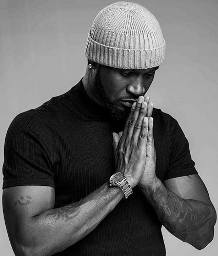 PSQUARE’S PETER OKOYE CONSOLES NIGERIAN STRIKER VICTOR OSIMHEN