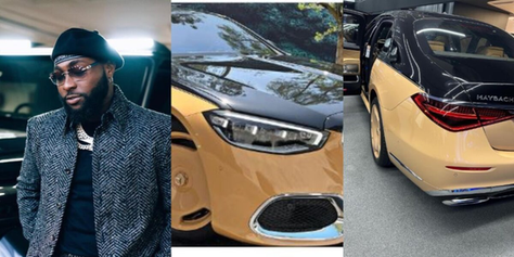 Davido acquires a 2023 Mayback worth N394 million days after Wizkid shows off his collections (Video