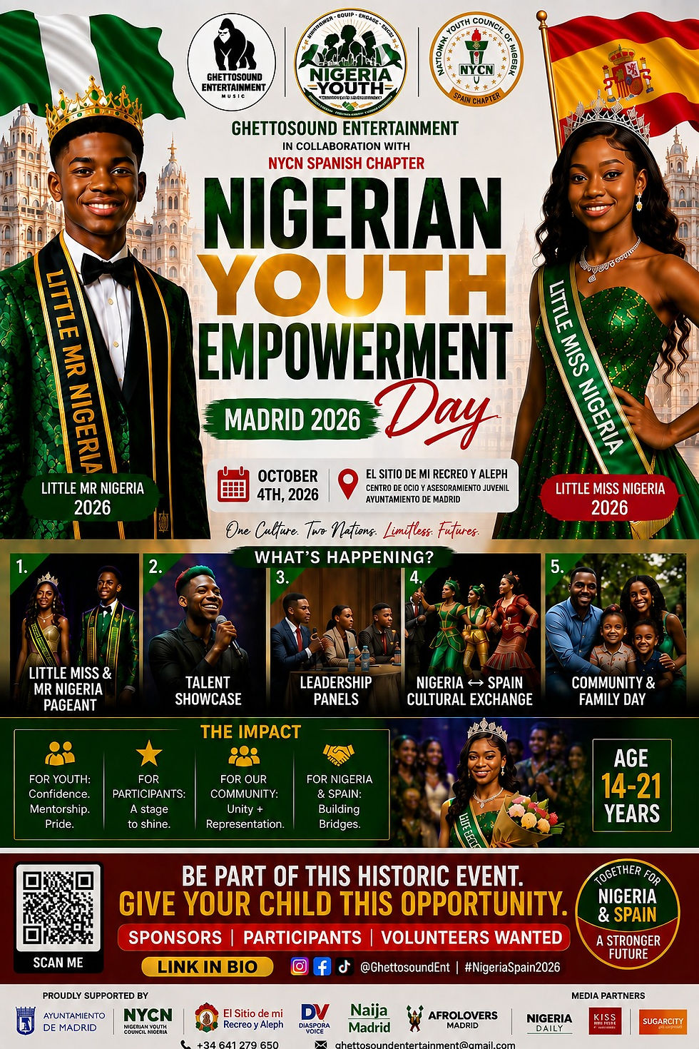 NIGERIA YOUTH EMPOWERMENT DAY 2026 - MADRID