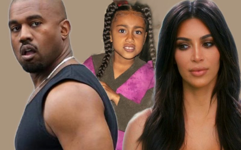 Kim Kardashian hits back at Kanye West after his latest post about pins he saw on North West’s back