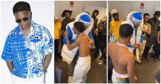 Busta Rhymes Meets and Greets Wizkid For First Time | Watch!