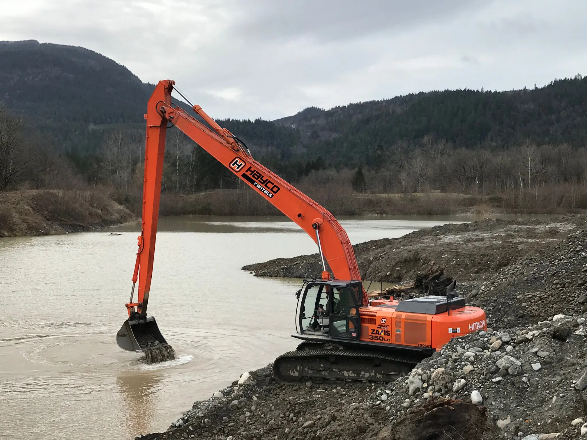 Rent a 2014 Hitachi ZX350LC-5N Long Reach Excavator | Hayco Sales & Rentals Rent a 2014 Hitachi ZX350LC-5N Long Reach Excavator | Hayco Sales & Rentals