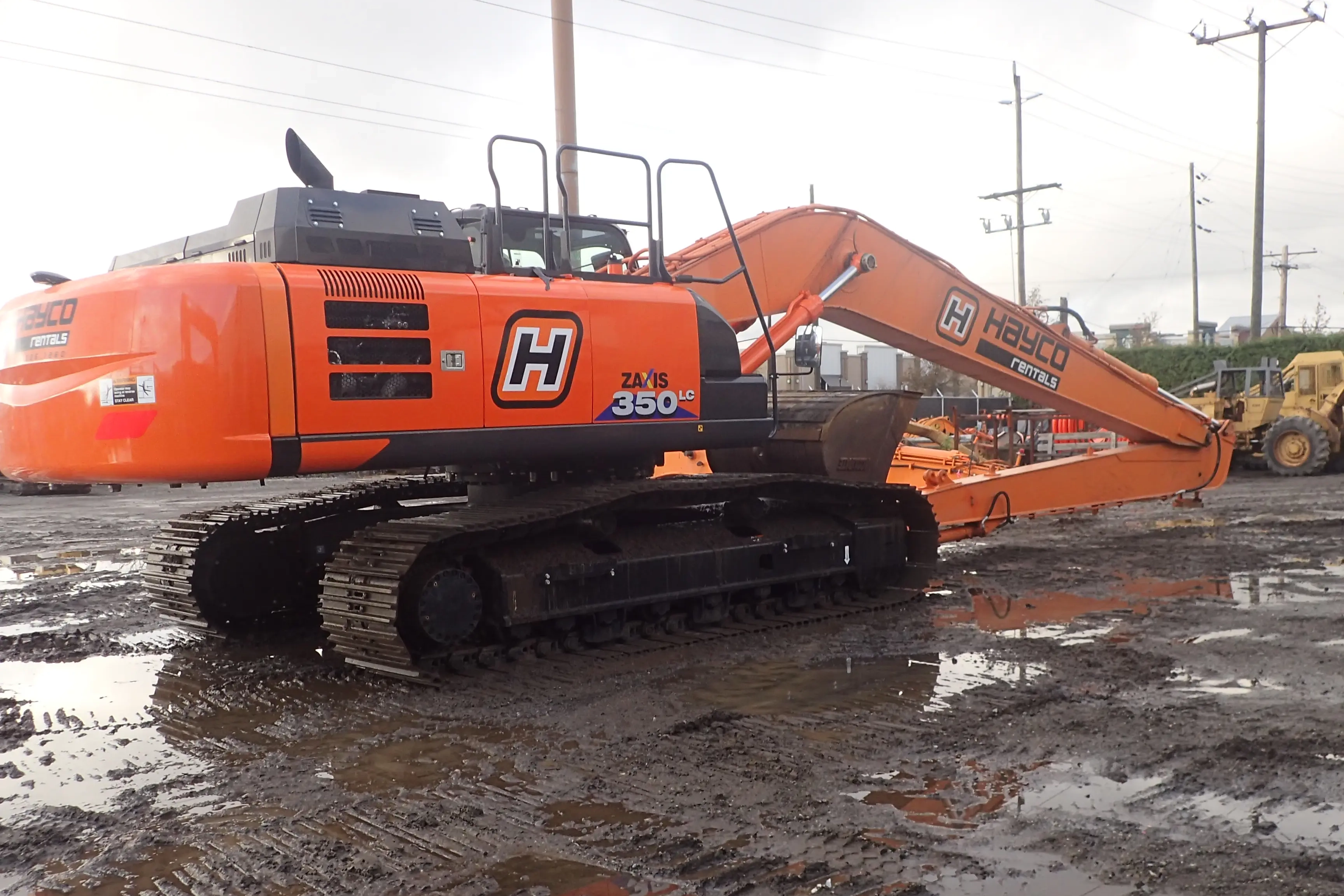 Rent a 2019 Hitachi ZX350LC-6 Long Reach Excavator | Hayco Sales