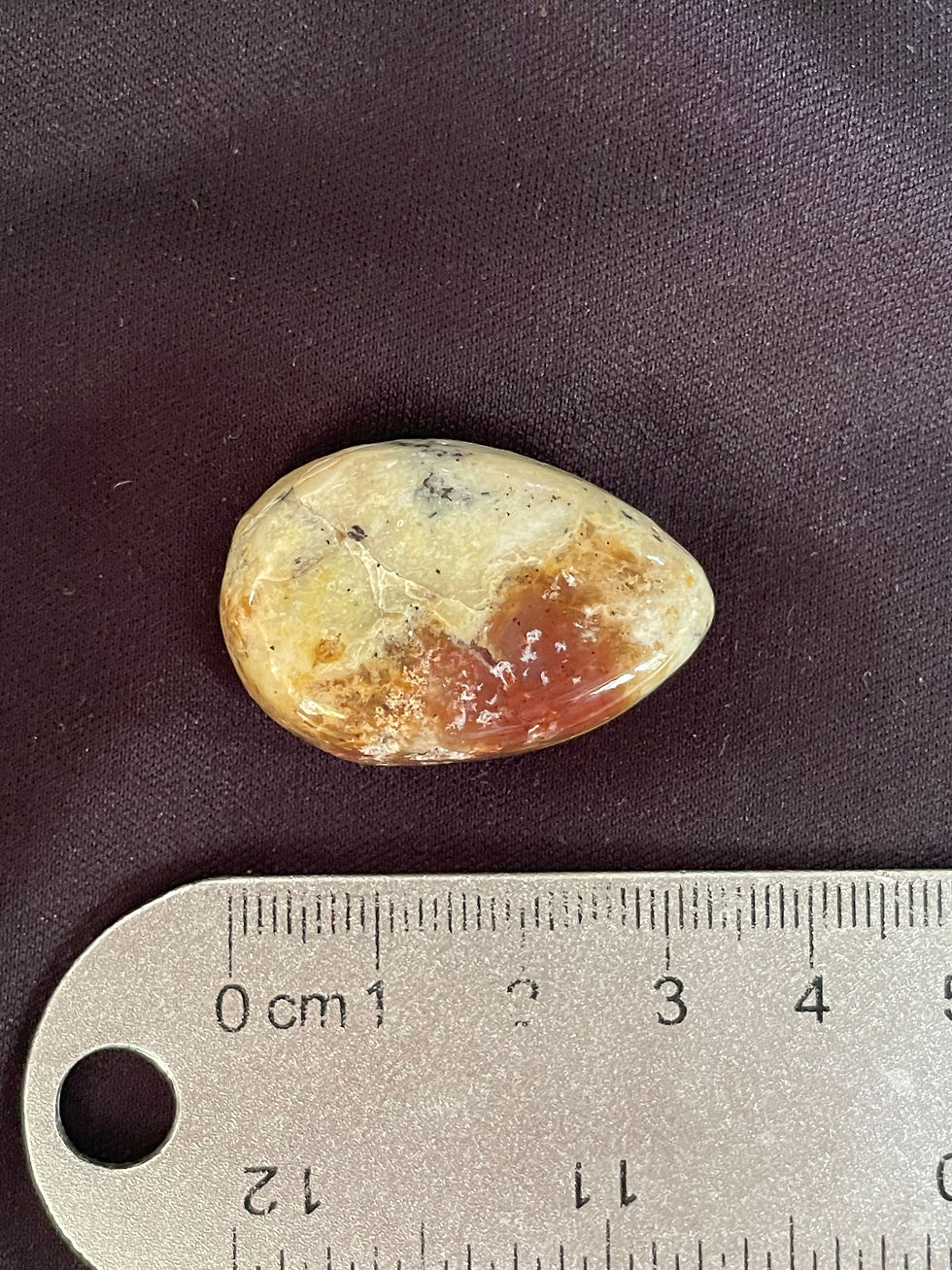 Thumbnail: Olive Opal Cabochon