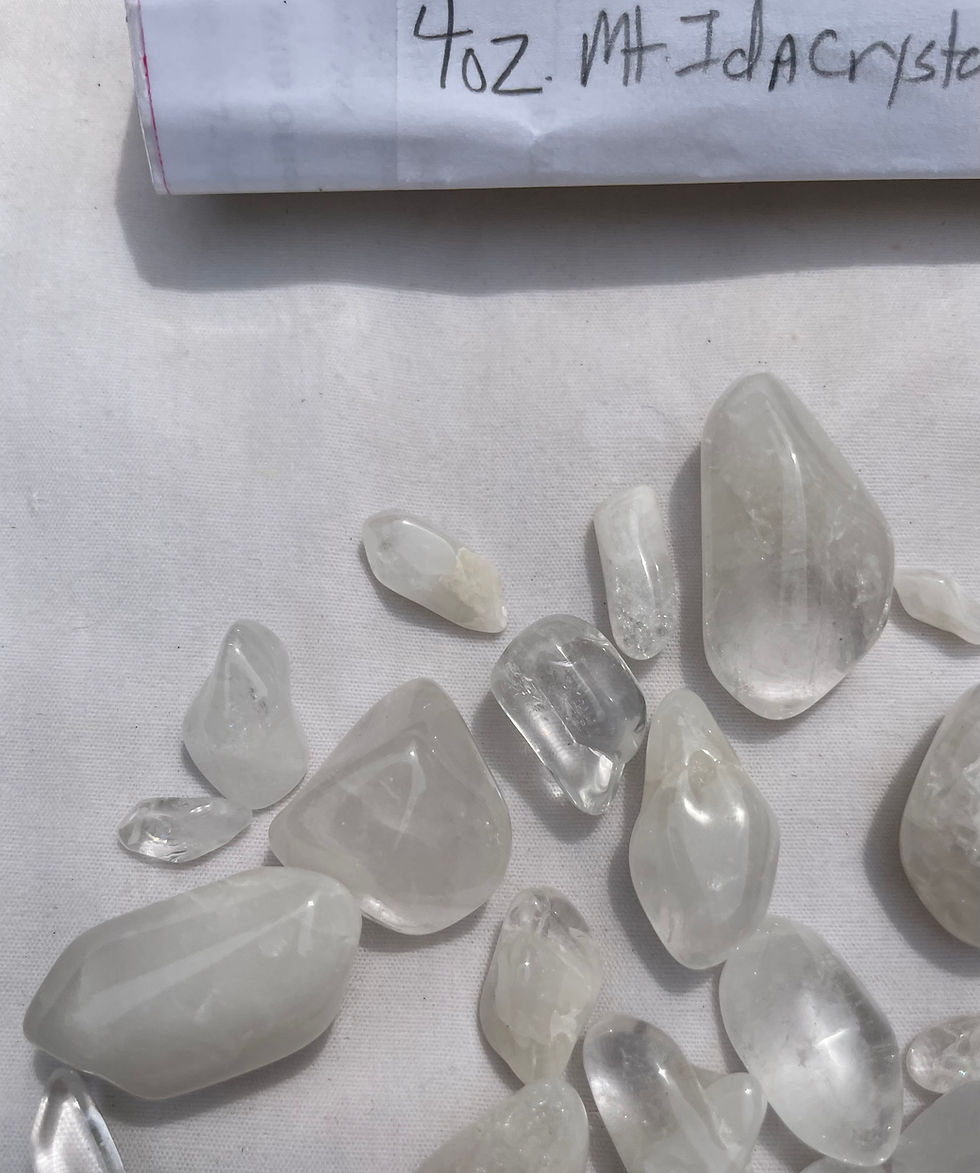 Thumbnail: Quartz Crystal Tumbles