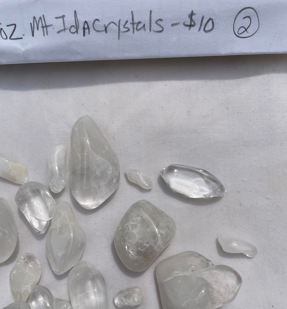 Thumbnail: Quartz Crystal Tumbles