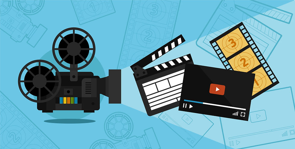 Different forms of B-roll footage