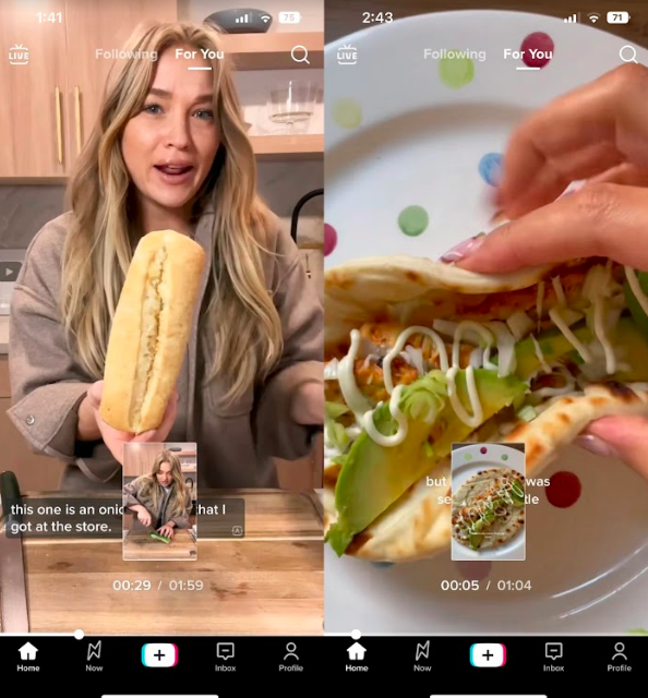 video thumbnail feature on TikTok