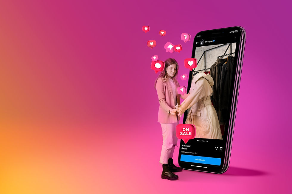Instagram and TikTok Online Marketplace
