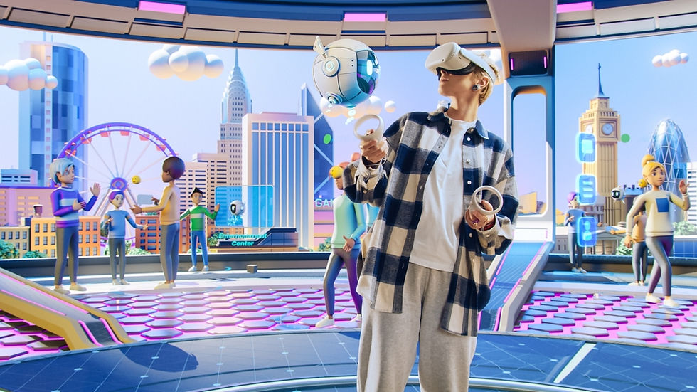 Human Interaction with AI in the Metaverse