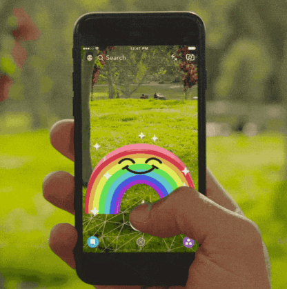 Filtres Instagram de réalité augmentée