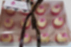 Mini Cupcakes Vanilla with Pink Butterfly