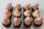 Pink Flower Cupcakes Baby Shower