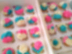 Cupcakes - Hot Pink and Aqua