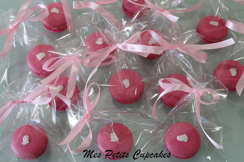 Macaron - Baby Shower Baby Reveal Baby Foot
