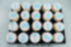 Baptism Cupcakes Blue Boy Mix Design