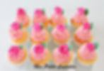 Pink Roses Cupcakes Baby Shower