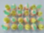 Baby Shower Cupcakes - Mint Green Baby Shower Cupcakes