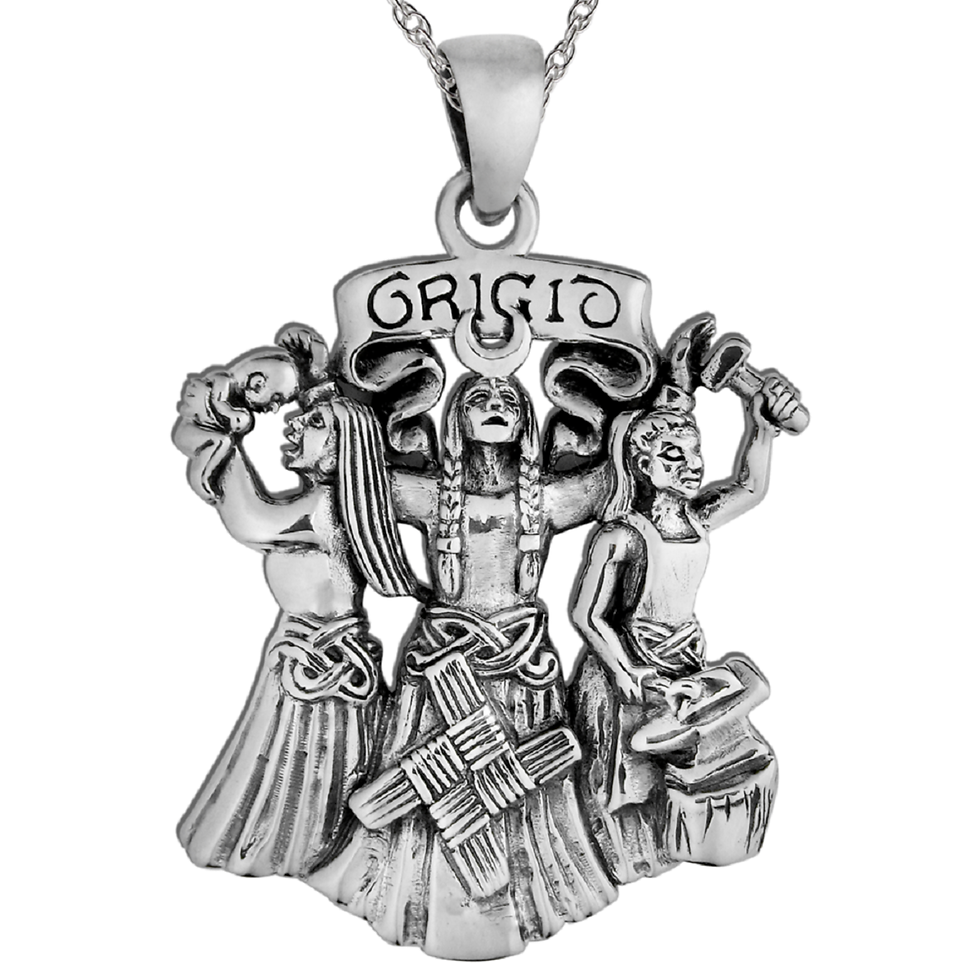 Thumbnail: Sterling Silver Brigid Pendant