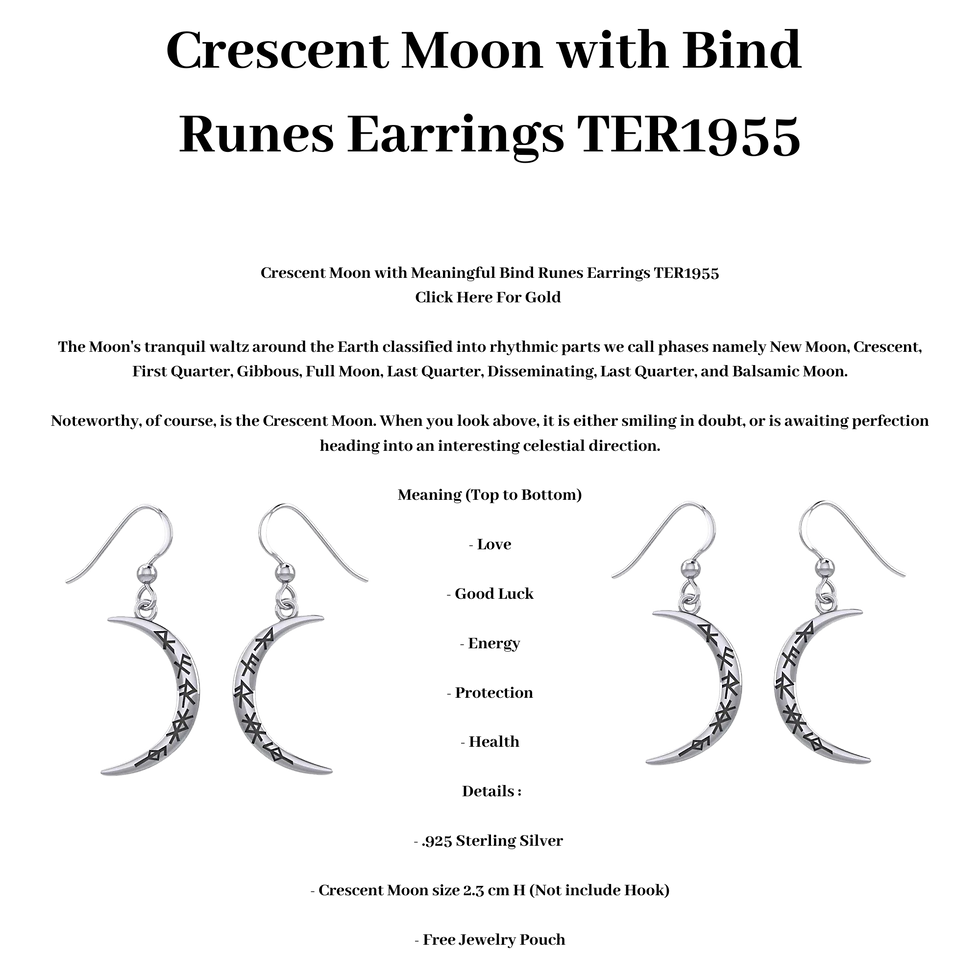 Thumbnail: Two intricate silver stud earrings with abstract design on a black background.