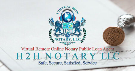 H2H NOTARY LLC ADVERTISING MARKETING FLYERS