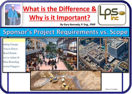 Sponsor's Project Requirements vs. Project Scope