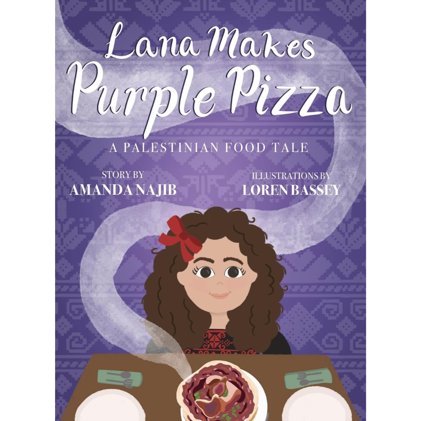 Lana Makes Purple Pizza by Amanda Najeeb, Loren Bassey (Illus.)