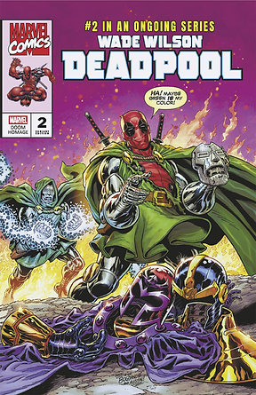 WADE WILSON: DEADPOOL #2 IAN CHURCHILL DOOM HOMAGE VARIANT