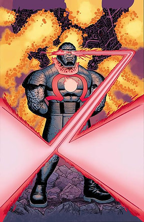 DC K.O. #5 (OF 5) CVR H STEVE SKROCE DARKSEID CARD STOCK VAR
