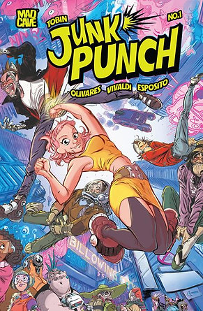 JUNK PUNCH #1 (OF 5) CVR A CARLOS JAVIER OLIVARES (MR)