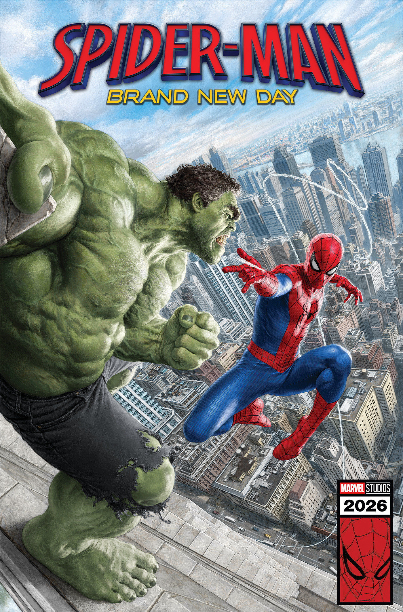 INFERNAL HULK #10 MAURO CASCIOLI SPIDER-MAN: BRAND NEW DAY MARVEL STUDIOS VAR