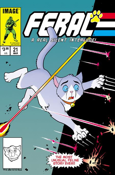 FERAL #21 28-bk bundle (25)pick + (2)1:10,1:25