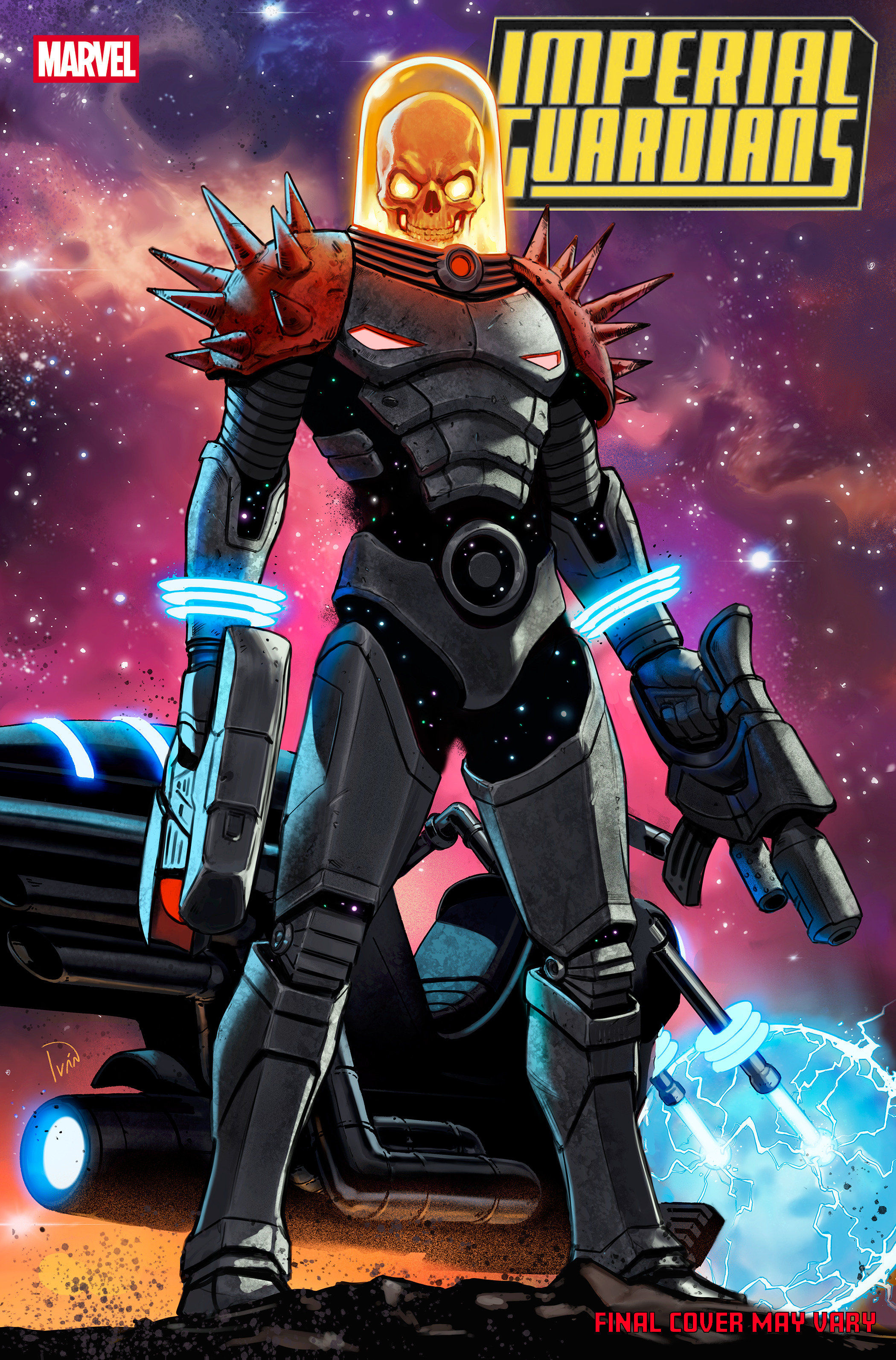 IMPERIAL GUARDIANS #1 IVAN TALAVERA COSMIC GHOST RIDER VARIANT