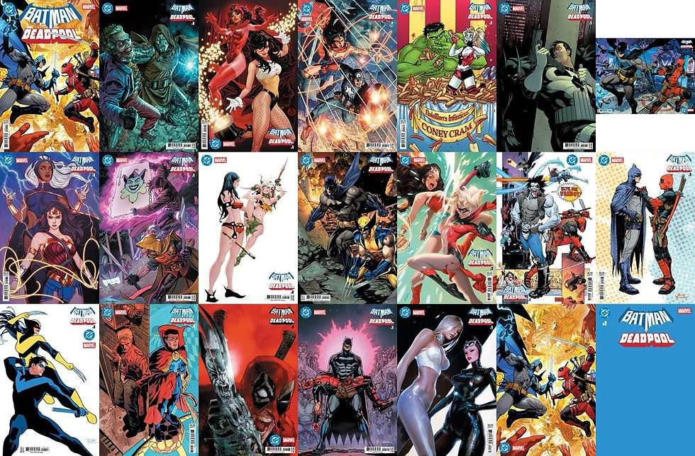 Batman/Deadpool Full Set of 21 Covers