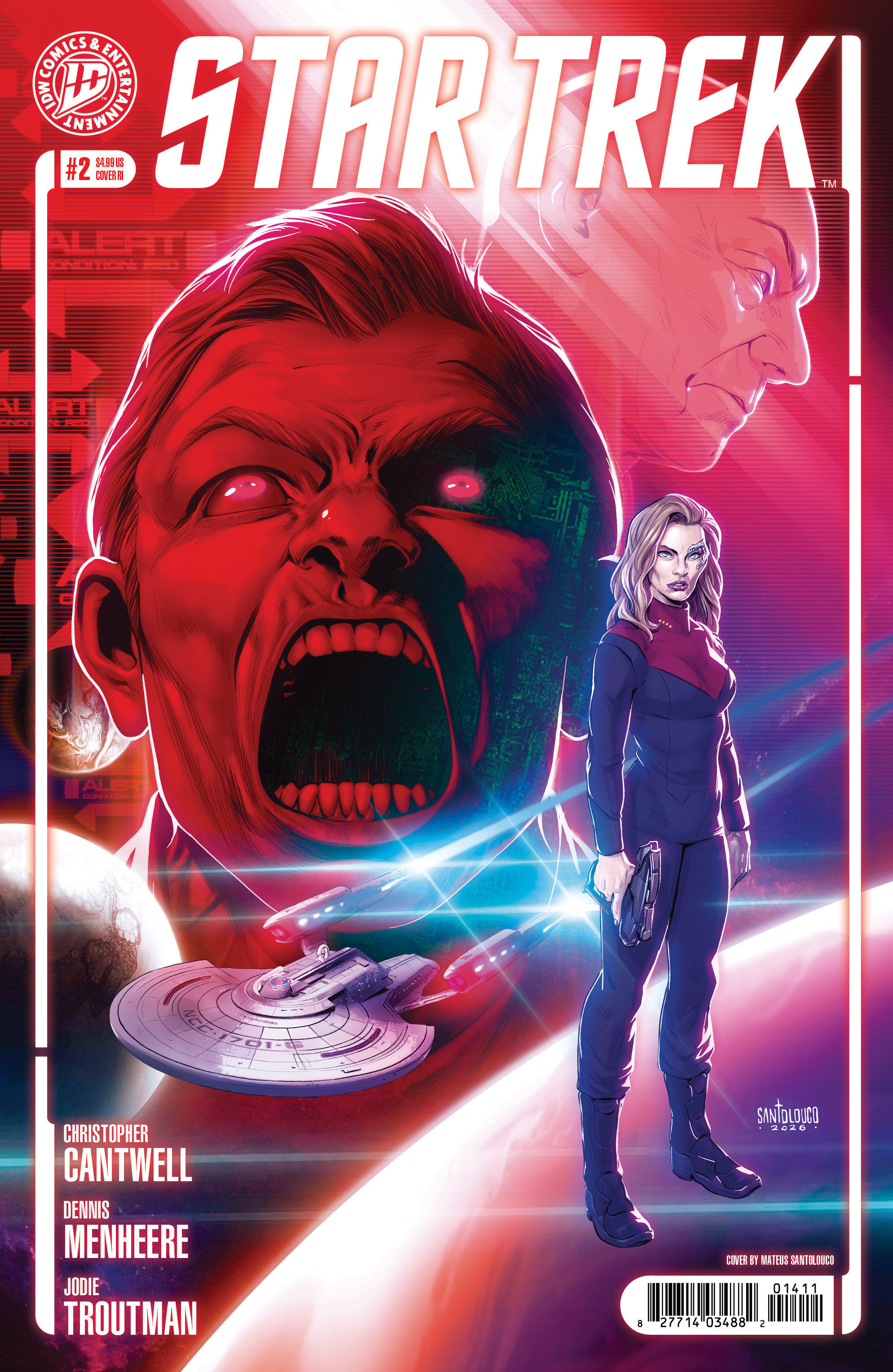STAR TREK (2026) #2 11-bk bundle (4A,3B,3C)+1:10