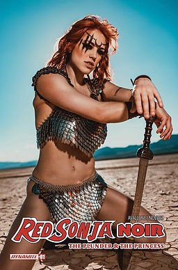 RED SONJA NOIR THE PLUNDER AND THE PRINCESS #1 (ONE SHOT) CVR C COSPLAY