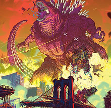 Godzilla Vs. America: New York City Cover A (Fox)