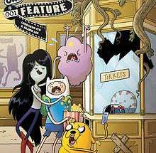ADVENTURE TIME QUADRUPLE FEATURE #1 (OF 4) full set of #1-4 all cvr A's