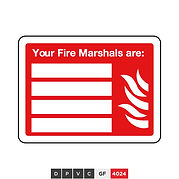 Your Fire Marshal are (insert text)