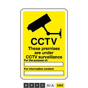 CCTV, These premises are under CCTV surveillance