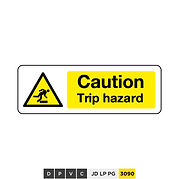 Caution, Trip hazard