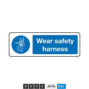 Wear safety harness