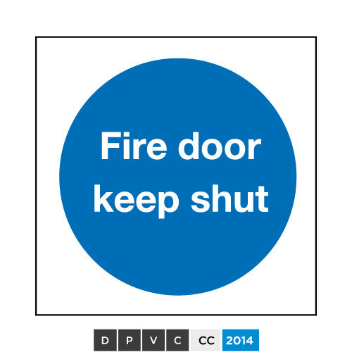 Fire door keep shut